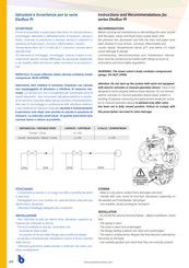 brandoni Ekoflux PI Series Instructions And Recommendations