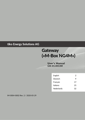 tiko Energy Solutions GM-01.0005R06 User Manual