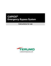 Terumo CAPIOX EBS Circuit with X coating Instructions For Use Manual