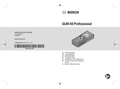 Bosch 3 601 K72 980 Original Instructions Manual