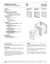 Apco Visuline 2300.2 Installation Manual