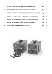 Elettro Turbo 172 ACC Instruction Manual