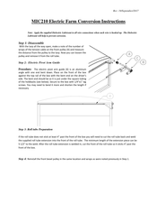 Michel's MIC210 Instructions Manual