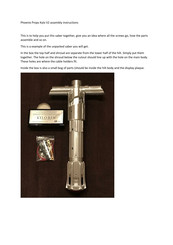 Phoenix Props Kylo V2 Assembly Instructions Manual