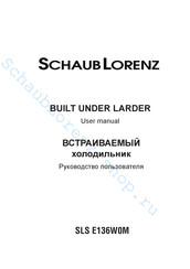 SchaubLorenz SLS E136W0M User Manual