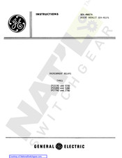 GE IFC51A AND 518 Instructions Manual