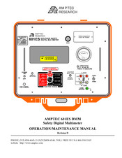 Amptec Research 601ES Operation & Maintenance Manual