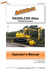 Rail-Ability RAA350COPS-001 Operator's Manual