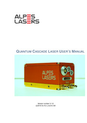 Alpes Lasers QUANTUM CASCADE User Manual