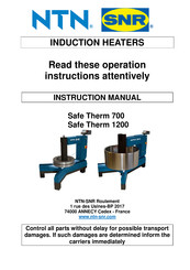 NTN-SNR Safe Therm 70 Instruction Manual