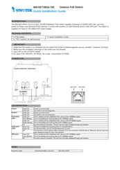 Vivotek AW-GET-083A-120 Quick Installation Manual