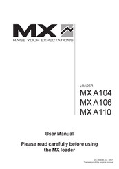 MX MX A104 User Manual
