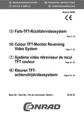 Conrad 85 64 33 Operating Instructions Manual