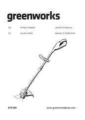 GreenWorks STF309 Operator's Manual