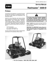 Toro 03550 Reelmaster 5500-D Service Manual