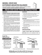 Viking Range VDVE1200 Instructions Manual