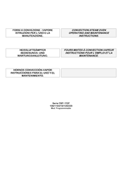 Furnotel FDP Series Operating And Maintenance Instructions Manual