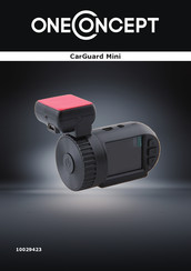 oneConcept CarGuard Mini 10029423 Manual
