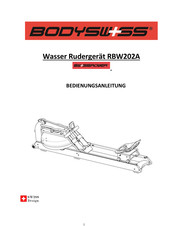 bodyswiss SWISSROWER RWB202 Manual And Instructions