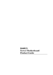 Intel R440LX Product Manual