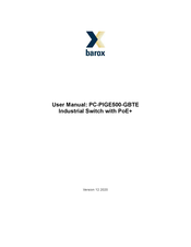 Barox PC-PIGE500-GBTE User Manual