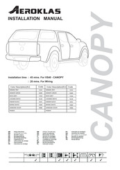 AEROKLAS VS 40 Installation Manual