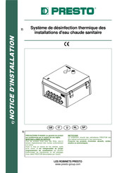 Presto Q4357 Installation Instructions Manual