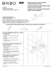 Brizo Levoir T65798LF Series Manual