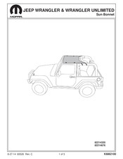 Mopar 82214320 Manual