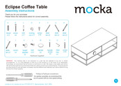 Mocka Eclipse Coffee Table Assembly Instructions Manual