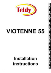 Teldy VIOTENNE 55 Installation Instructions Manual