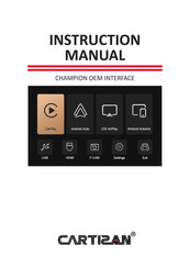 Cartizan CHAMPION Instruction Manual