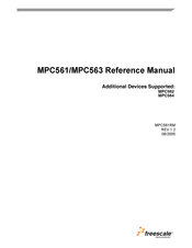 Freescale Semiconductor MPC564 MPC564MVR56 Reference Manual