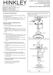 Hinkley 980002 Installation Instructions Manual