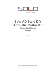 Solo Music Gear ADK-1 Assembly Manual