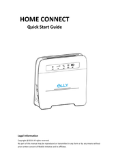 ALLY HOME CONNECT Quick Start Manual