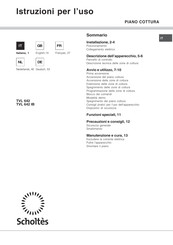 Sholtes TVL 642 IB Operating Instructions Manual