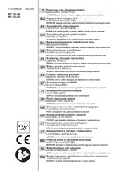 ST. SpA MP 20 Li A Operator's Manual
