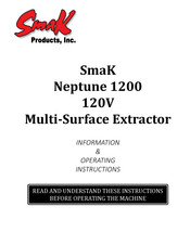SmaK Neptune 1200 Information & Operating Instructions