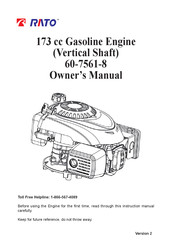 Rato 173cc Owner's Manual