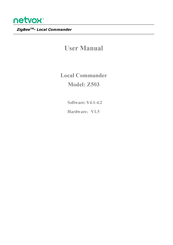 netvox z503 User Manual