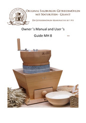 Agrisan MH 8 Owner's Manual And User's Manual