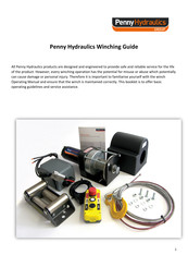 Penny Hydraulics PH3312FW Winching Manual