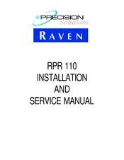 Raven RPR 110 Installation And Service Manual