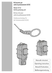 Videotec UPTWASA01 Operating Instructions Manual