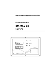 RECO EasyLine RM-216 CB.10 Operating And Installation Instructions
