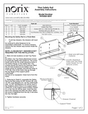 Norix TNT0500-00XT Assembly Instructions