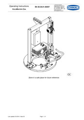 Schmalz VM-Coil 500-H90-850/410-3 EVE 16 Operating Instructions Manual