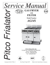 Pitco AG14S Service Manual