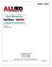 ALLIED ELECTRONICS NXG-P User Manual